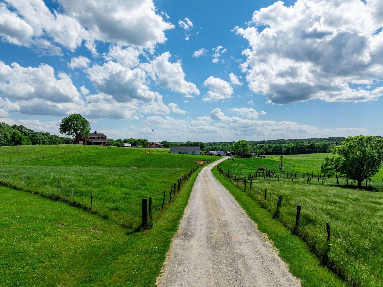 48.9 Acres of Agricultural Land with Home for Sale in Statesville, North Carolina