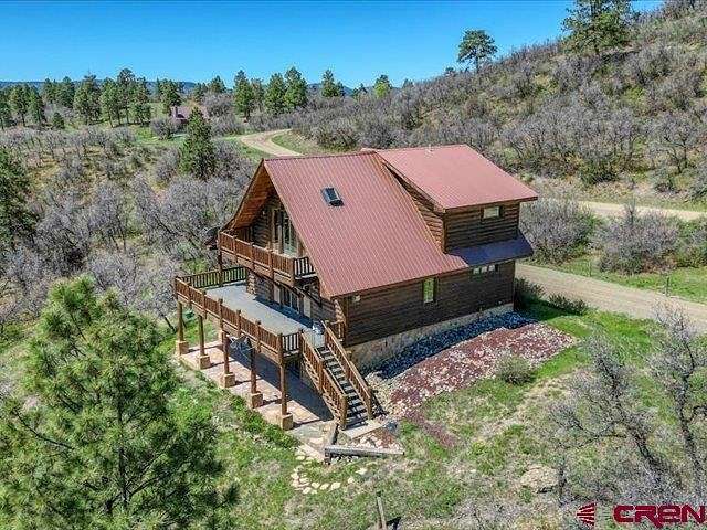 36.4 Acres of Recreational Land with Home for Sale in Chromo, Colorado