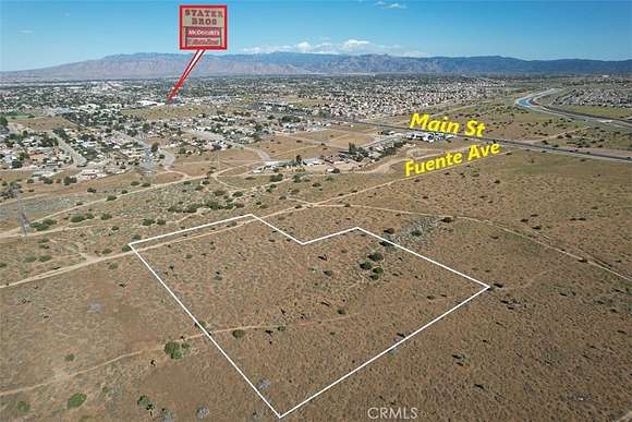 6.5 Acres of Land for Sale in Hesperia, California