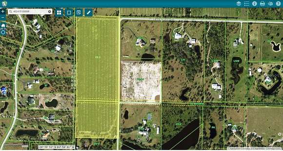 26.74 Acres of Land for Sale in Punta Gorda, Florida