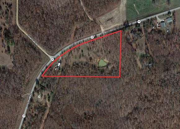 10 Acres of Recreational Land with Home for Sale in Alton, Missouri