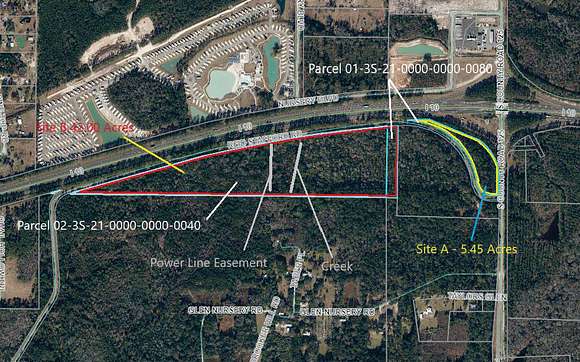 47.5 Acres of Commercial Land for Sale in Glen St. Mary, Florida