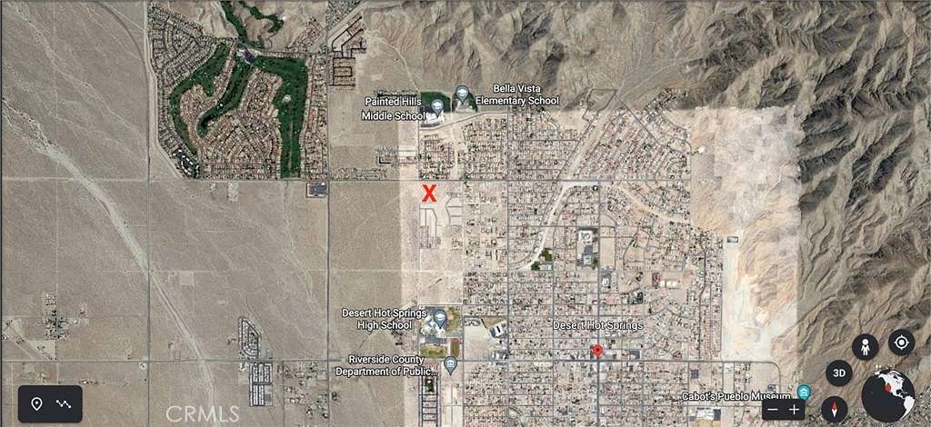 9.5 Acres of Land for Sale in Desert Hot Springs, California