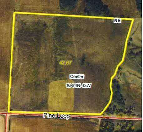 42 Acres of Agricultural Land with Home for Sale in Castana, Iowa