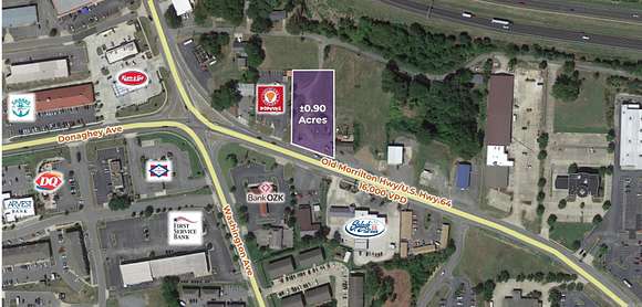 0.9 Acres of Commercial Land for Sale in Conway, Arkansas
