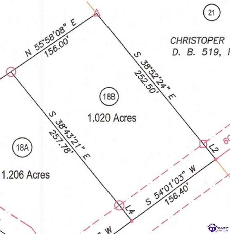 1 Acre of Land for Sale in Clarkson, Kentucky