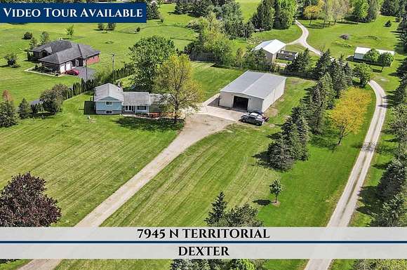 2.1 Acres of Residential Land with Home for Sale in Dexter, Michigan