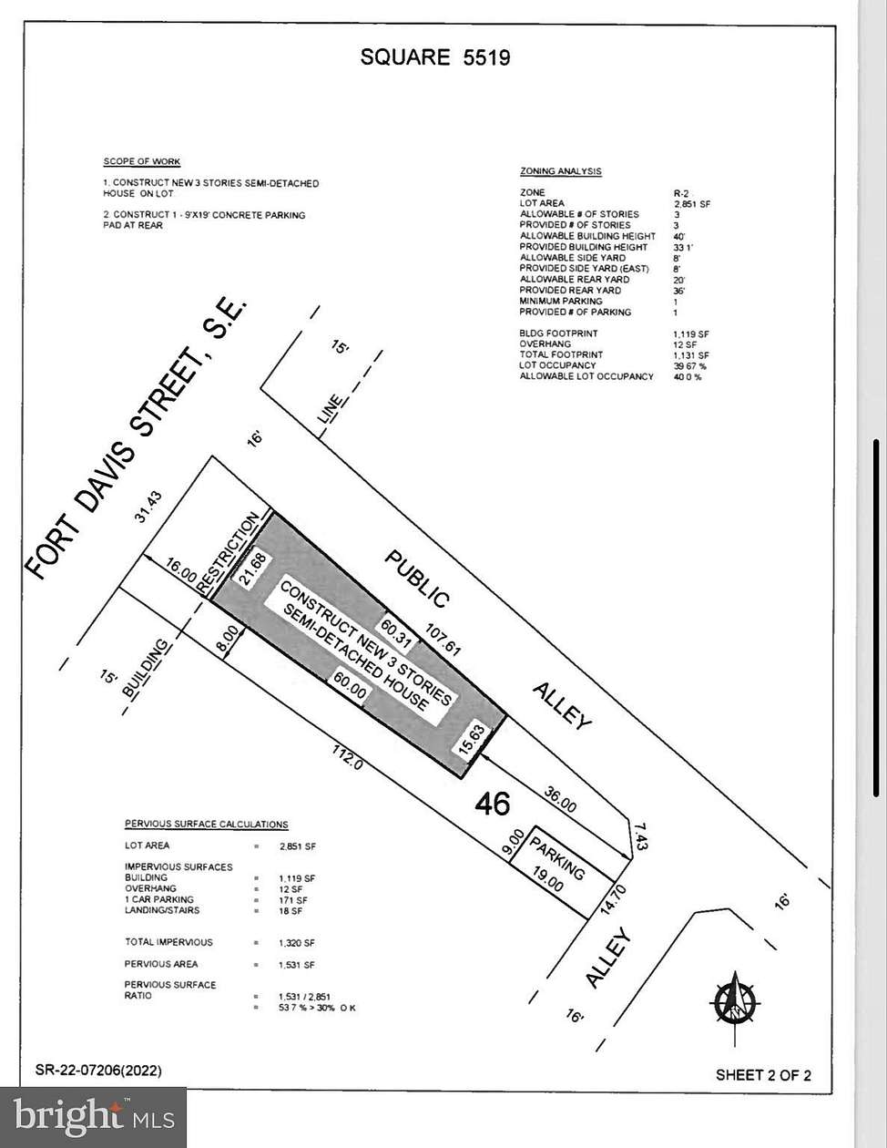 0.07 Acres of Residential Land for Sale in Washington, District of Columbia