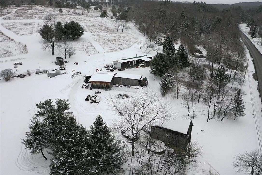 9.74 Acres of Land with Home for Sale in Little Genesee, New York