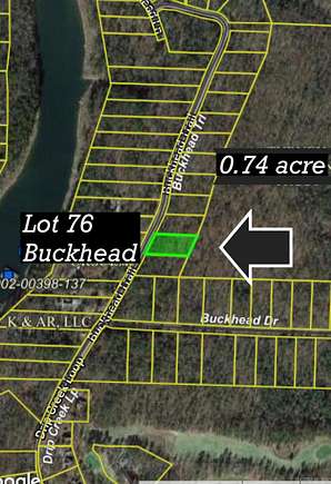 0.74 Acres of Residential Land for Sale in Drasco, Arkansas