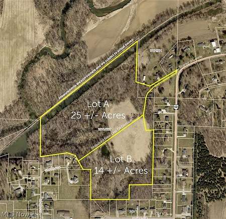 39 Acres of Recreational Land & Farm for Auction in Magnolia, Ohio