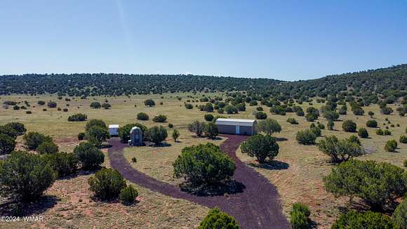 38.78 Acres of Recreational Land with Home for Sale in Concho, Arizona