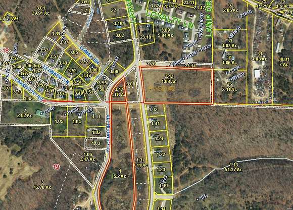 4.1 Acres of Residential Land for Sale in Waynesville, Missouri