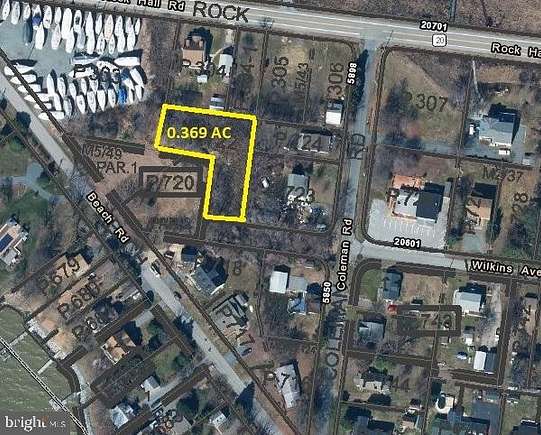 0.4 Acres of Land for Auction in Rock Hall, Maryland