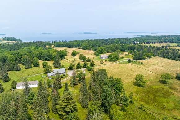 97 Acres of Agricultural Land with Home for Sale in North Haven, Maine