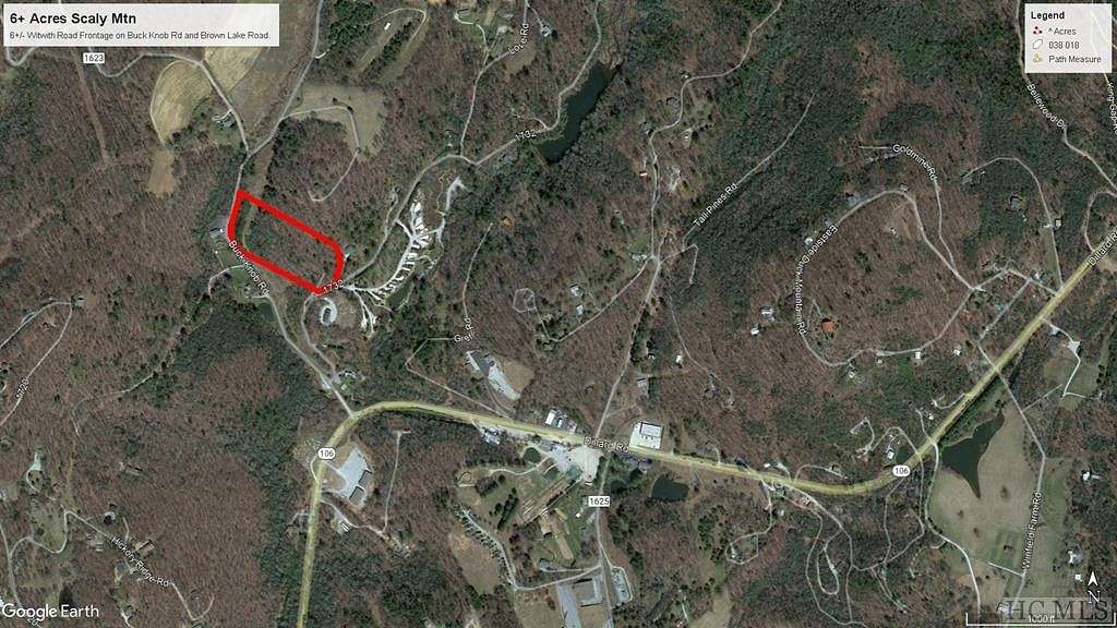6.2 Acres of Land for Sale in Scaly Mountain, North Carolina