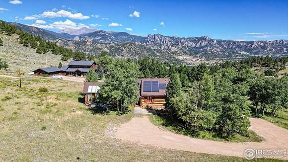 4 Acres of Residential Land with Home for Sale in Estes Park, Colorado
