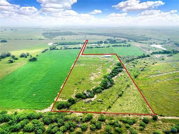 12.8 Acres of Land with Home for Sale in Floresville, Texas