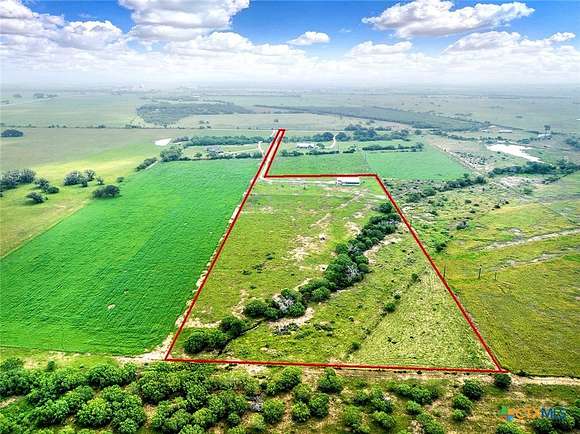 12.75 Acres of Land with Home for Sale in Floresville, Texas