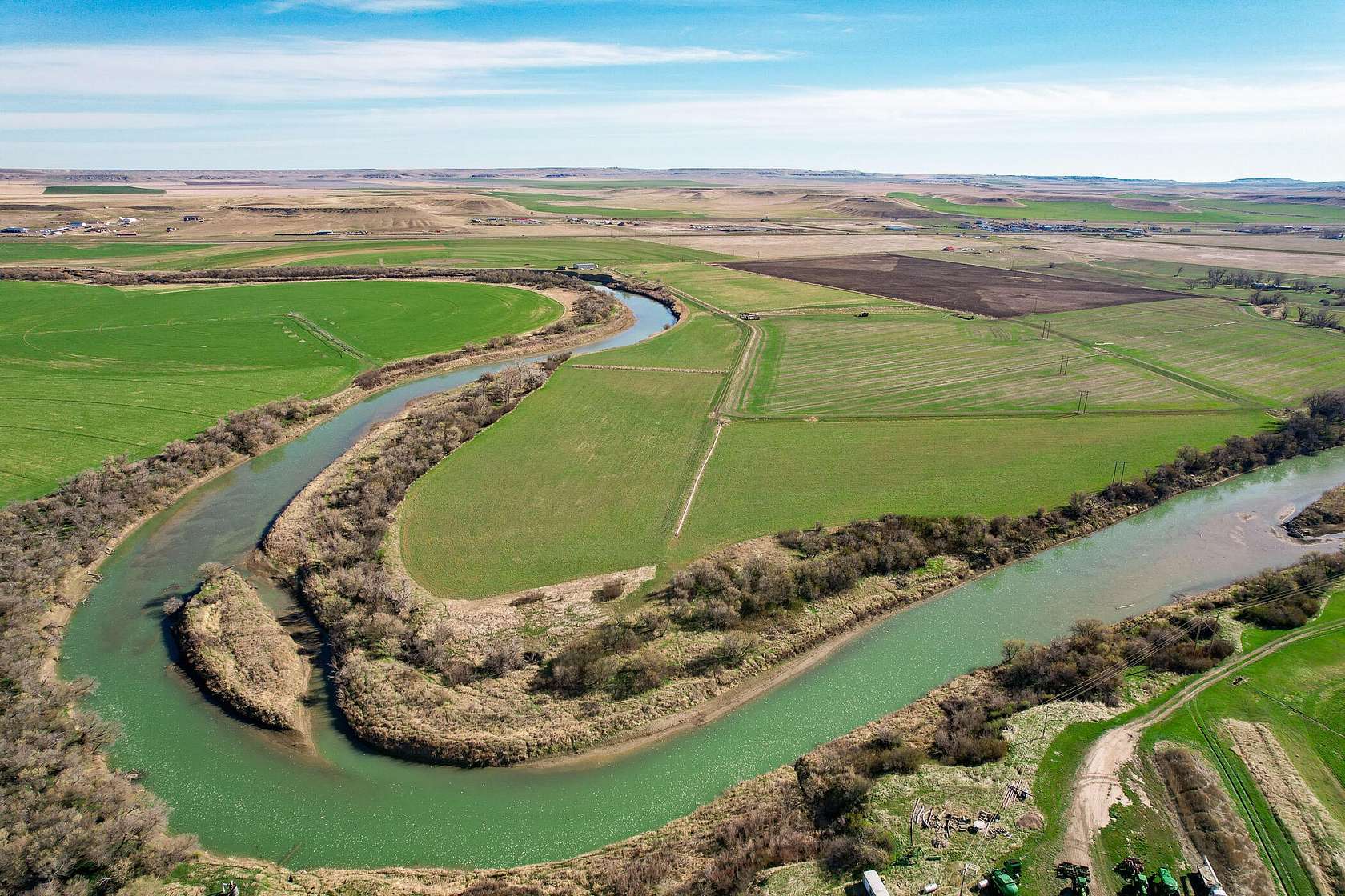 160 Acres of Agricultural Land for Sale in Great Falls, Montana