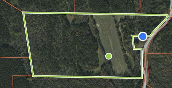 48.7 Acres of Recreational Land for Sale in New Site, Mississippi