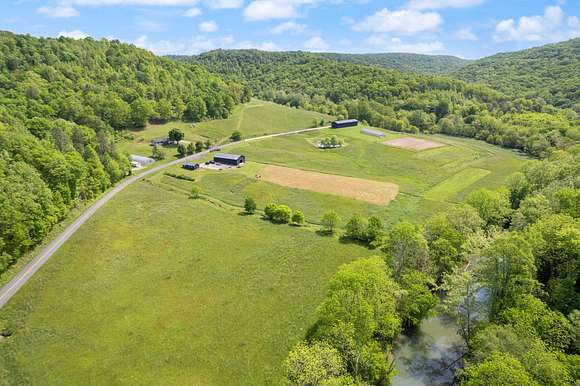 75.4 Acres of Agricultural Land with Home for Sale in McKee, Kentucky