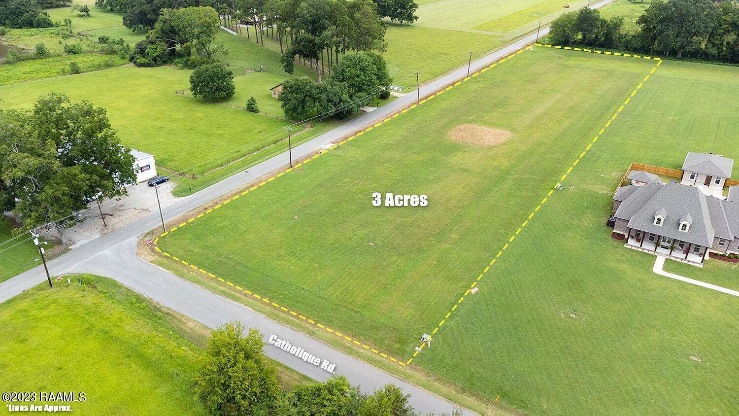 3 Acres of Residential Land for Sale in Carencro, Louisiana