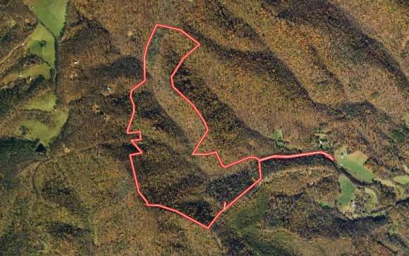 182 Acres of Recreational Land for Sale in Ferrum, Virginia