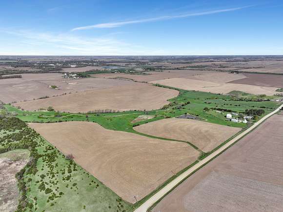155 Acres of Recreational Land & Farm for Sale in Milford, Nebraska