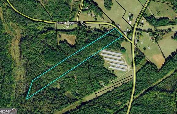 18.39 Acres of Land for Sale in Danielsville, Georgia