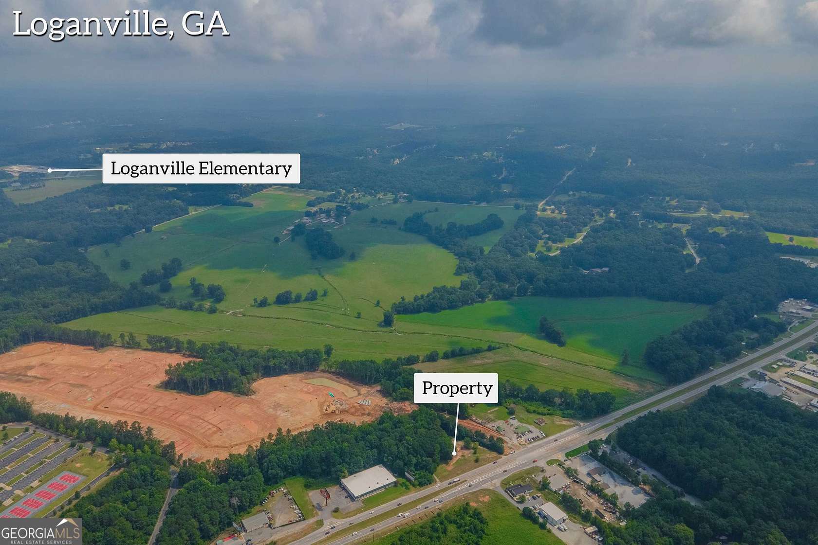 3 Acres of Mixed-Use Land for Sale in Loganville, Georgia