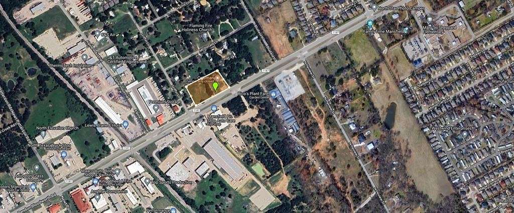 2.363 Acres of Commercial Land for Sale in Mansfield, Texas