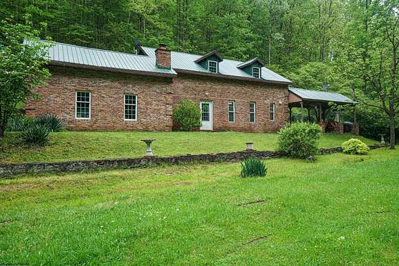 37.6 Acres of Agricultural Land with Home for Sale in Salem, West Virginia