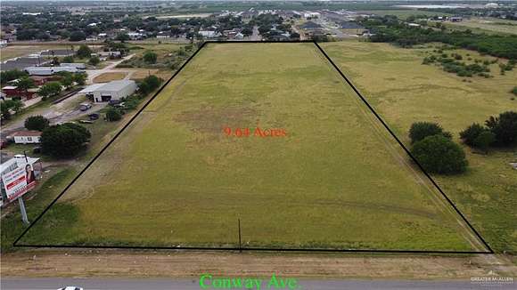 9.6 Acres of Commercial Land for Sale in Alton, Texas