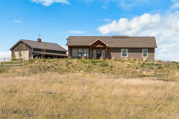 4.9 Acres of Residential Land with Home for Sale in Three Forks, Montana