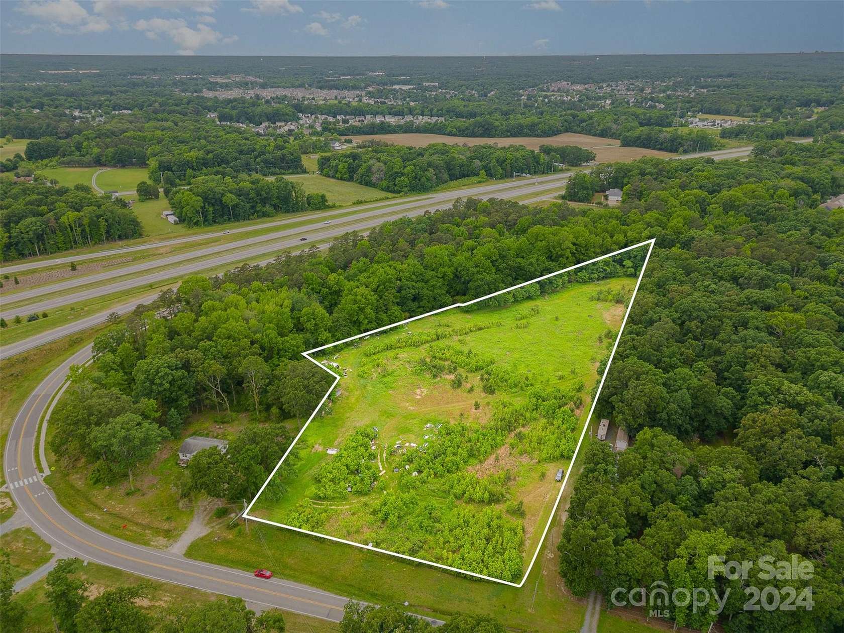 6.17 Acres of Residential Land for Sale in Indian Trail, North Carolina