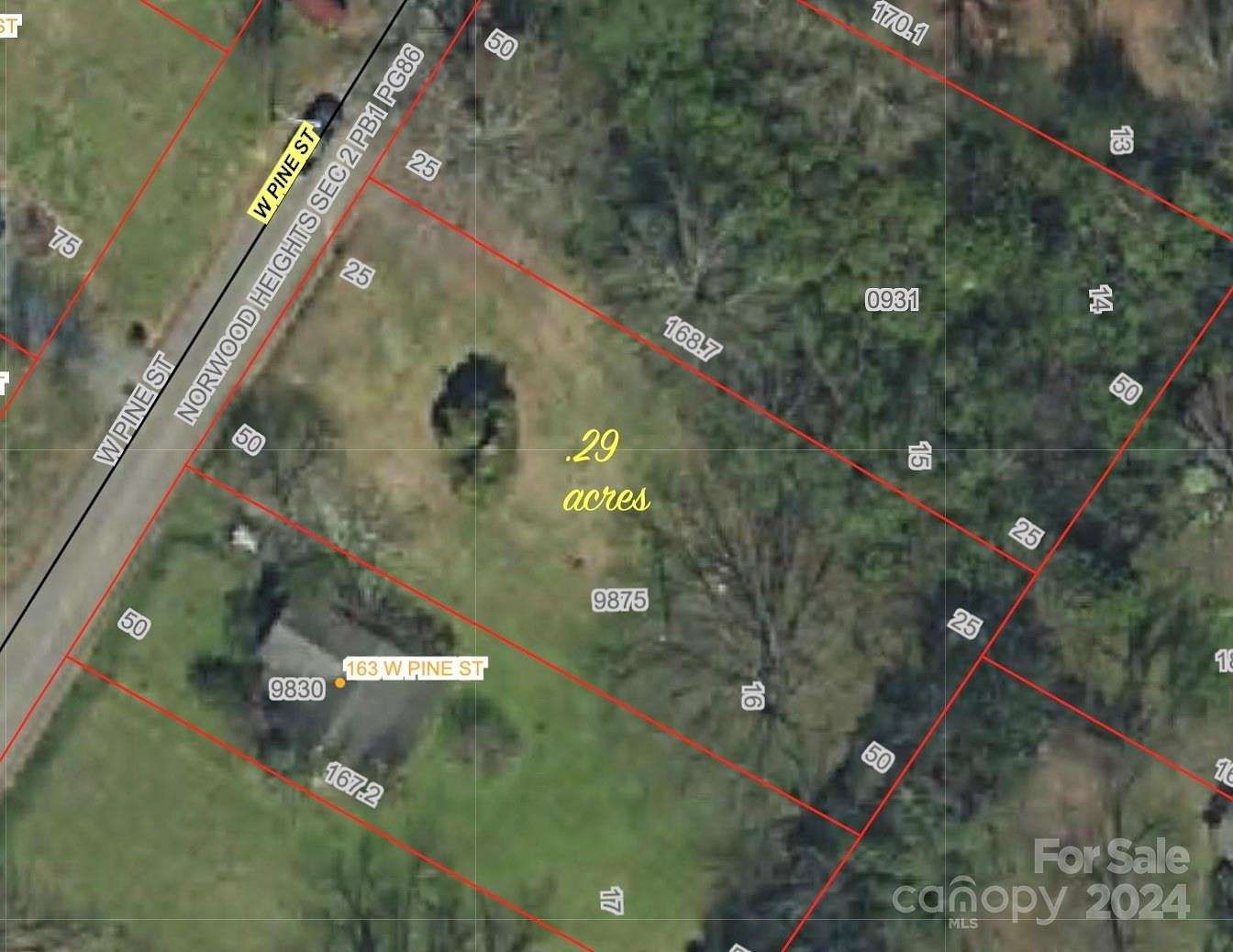 0.29 Acres of Land for Sale in Norwood, North Carolina