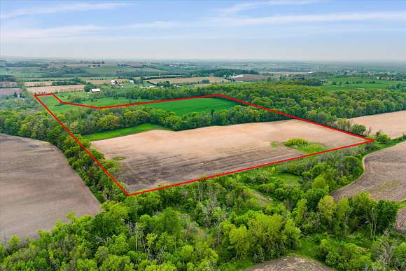 46.8 Acres of Land for Sale in Glenbeulah, Wisconsin