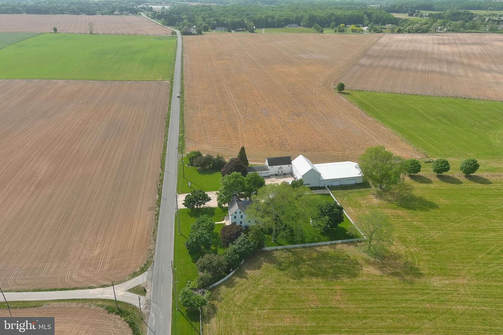 68.7 Acres of Agricultural Land with Home for Sale in Pilesgrove Township, New Jersey