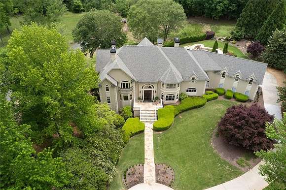 5.5 Acres of Land with Home for Sale in Alpharetta, Georgia
