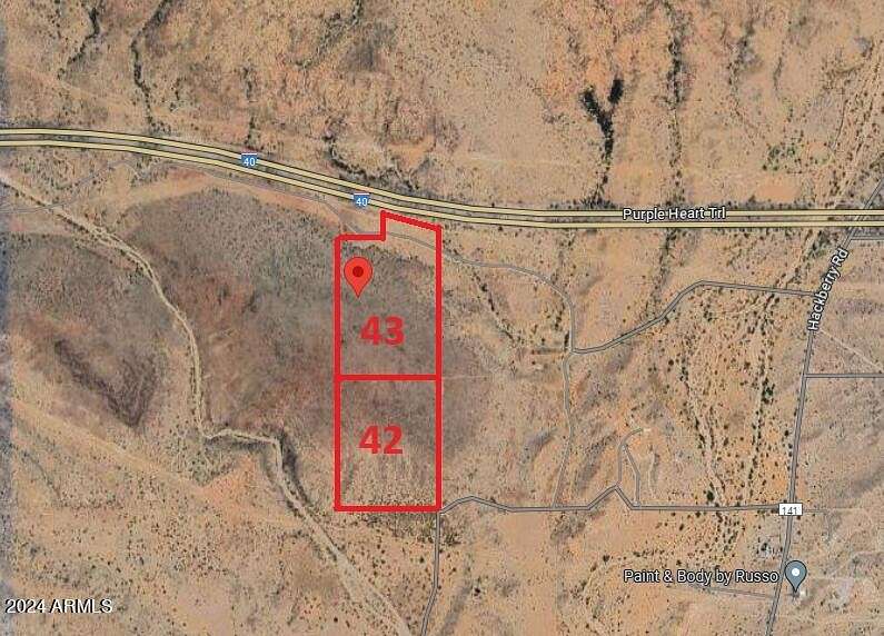 43.6 Acres of Land for Sale in Kingman, Arizona