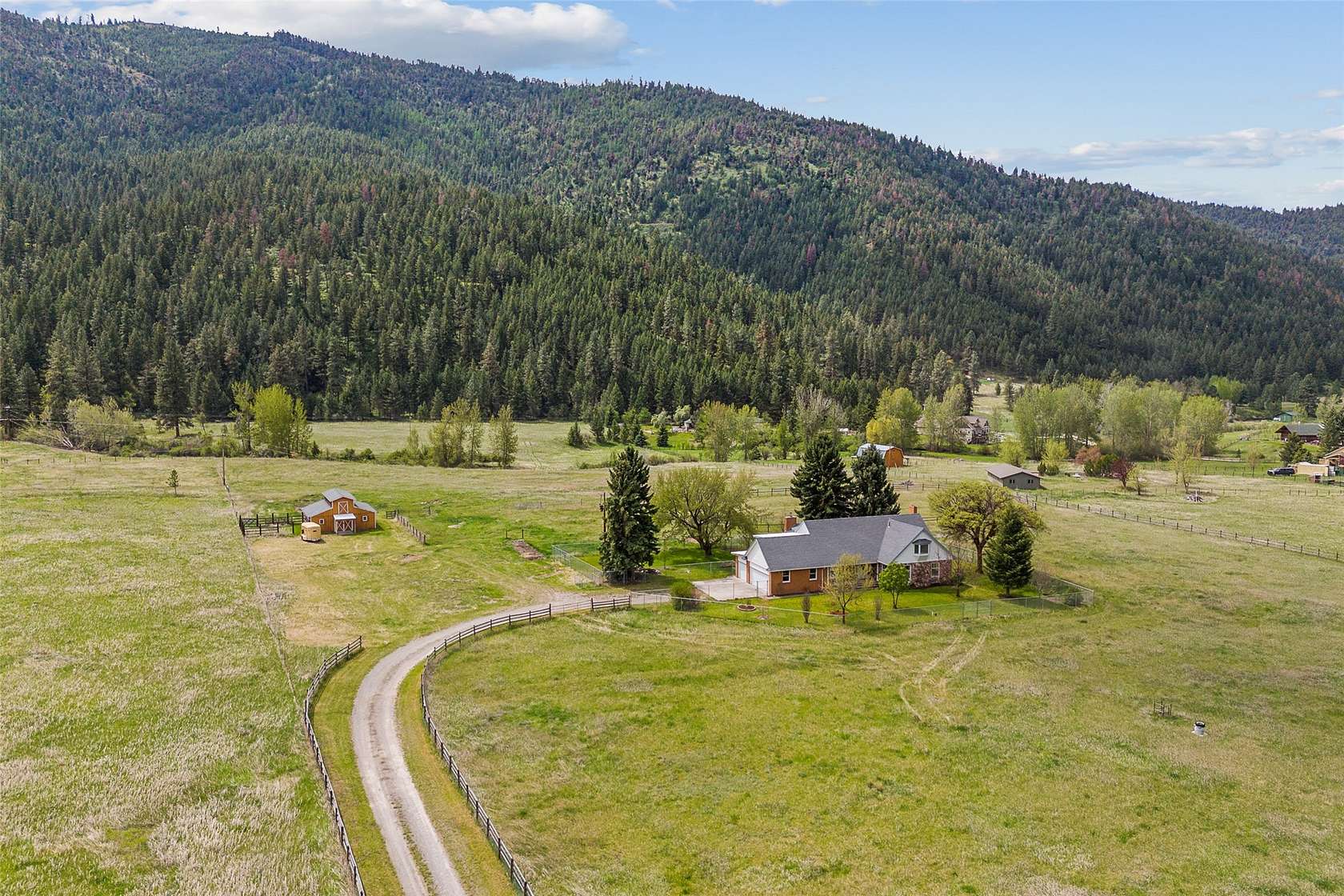 15.2 Acres of Land with Home for Sale in Missoula, Montana