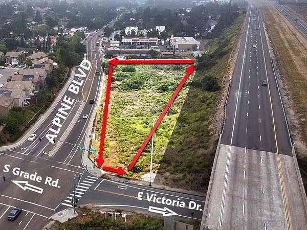 1.79 Acres of Commercial Land for Sale in Alpine, California
