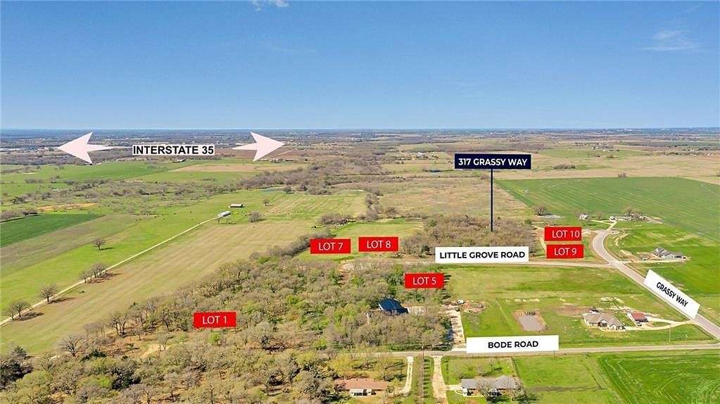 2.385 Acres of Residential Land for Sale in Elm Mott, Texas