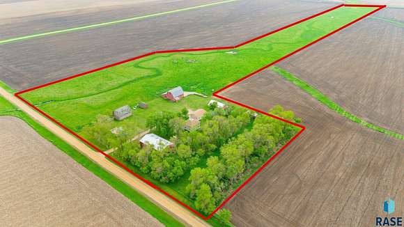 23 Acres of Agricultural Land with Home for Sale in Jasper, Minnesota