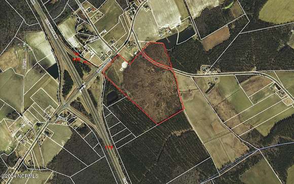 57.4 Acres of Mixed-Use Land for Sale in Orrum, North Carolina