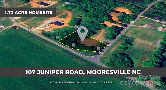 1.7 Acres of Residential Land for Sale in Mooresville, North Carolina