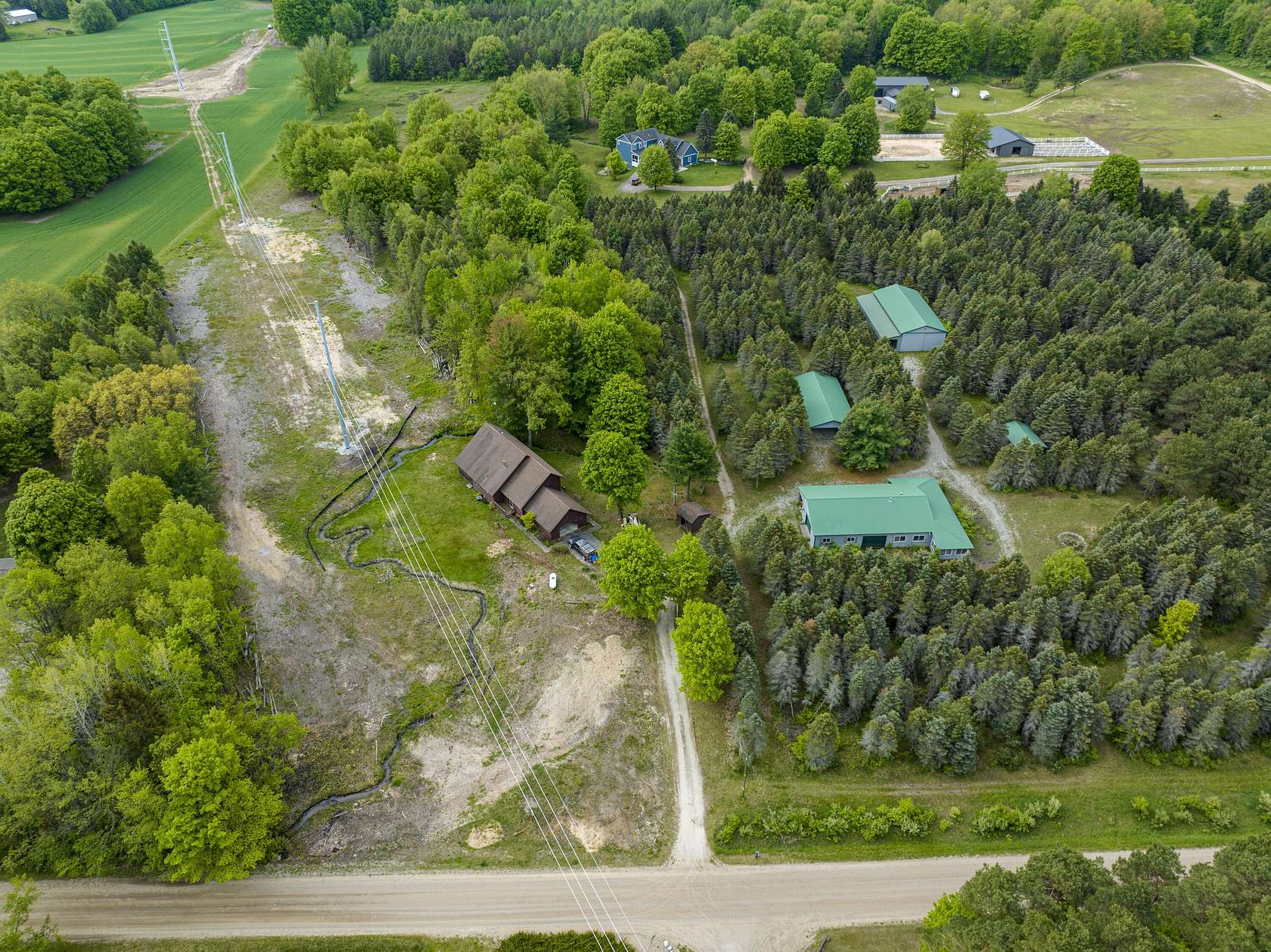 12.2 Acres of Improved Mixed-Use Land for Sale in Hart, Michigan