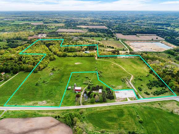 77 Acres of Land for Sale in Big Rapids, Michigan