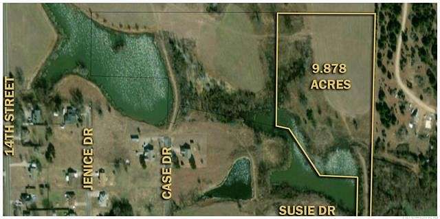 9.9 Acres of Residential Land with Home for Sale in Sulphur, Oklahoma